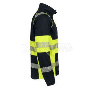 Chaqueta DE SEGURIDAD reflectante para trabajadores de la construcción Chaqueta de seguridad para exteriores de alta visibilidad a prueba de viento - Product Image 4