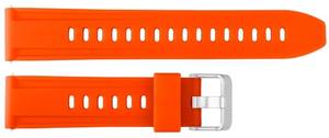 JD095 Correa de Silicona Ajustable Deportiva Unisex Naranja para Reloj Inteligente, 27 cm, Acero Inoxidable, Transpirable, Suave, Ligera e Impermeable - Product Image 2