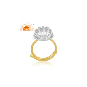 Último anillo de diseño de corona hecho a mano para mujer, joyería de moda para mujer, regalo para ella - Product Image 4