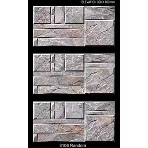 Azulejo de suelo indio Elevación de calidad superior 30x60cm Azulejos de pared de cerámica Digital 300x600mm Azulejos de pared mate impresos esmaltados 12x24 - Product Image 4