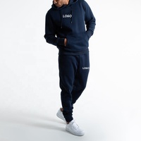 Combinaison de jogging avec logo personnalisé coton éponge français survêtement à blocs de couleurs pour l'extérieur pantalon de survêtement unisexe à capuche pour hommes