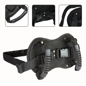 Universal <b>Motorcycle</b> Passenger Safety Belt Adjustable Rear Seat <b>Grip</b> Handle Breathable Mesh Polyester Custom Custom Logo OEM - Product Image 4