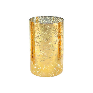 HST0406GS - Gold Speckled Glass <b>Hurricane</b> <b>Candle</b> Shade Chimney Tube [No Bottom] - 4 x 6 - Product Image 1