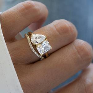Premium Quality Real 925 Sterling Silver Classics Women Engagement <b>Rings</b> Custom <b>Cubic</b> <b>Zirconia</b> <b>Wedding</b> Fine Jewelry <b>Rings</b> - Product Image 3