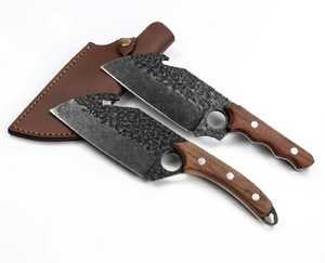 Couteau de Chef de cuisine forgé à la main professionnel couperet à viande hachoir de boucher serbe couteau à désosser acier à haute teneur en carbone - Product Image 1