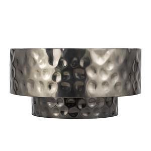 Table basse moderne en métal argenté, écologique et durable, pour ensembles de meubles de salon - Product Image 2