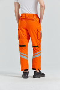 Vêtements de travail de sécurité imperméables, résistants au feu, haute visibilité, pour la construction industrielle, personnalisés, unisexes, hiver, polyester réfléchissant épais - Product Image 3