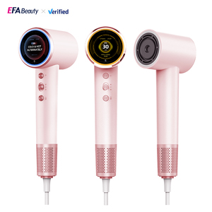 ไดร์เป่าผม EFA D78PM TOF สมาร์ท ไฮสปีด ไอออนิก คอมแพค พับได้ สำหรับร้านเสริมสวย 1600W |   ระบบควบคุมการจับยึดด้วยเซ็นเซอร์ |   จอแสดงผล LCD 7 <span class=keywords><strong>UI</strong></span> Diffuser - Product Image 1