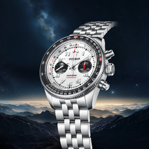 Reloj de cuarzo de aleación de lujo para hombre, reloj de pulsera analógico de moda con elegante correa de metal para uso diario - Product Image 6