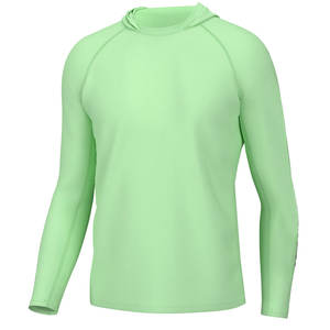 Offre Spéciale personnaliser UPF 50 + protection UV maillot de pêche à manches longues respirant séchage rapide hommes sweats à capuche de pêche - Product Image 1