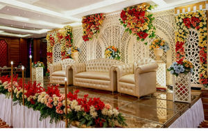 Modern <b>Wedding</b> Party Hall Stage <b>Frames</b>/Panels Elegant <b>Wedding</b> Reception Stage <b>Frames</b> New Designed Jali Carved <b>Wedding</b> Panels USA - Product Image 3