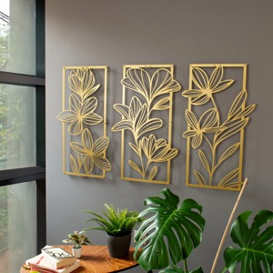 Artistic Eagle <b>Black</b> Metal Wall Art Decor Handcrafted Iron Sculpture Bold Decorative Wall Hanging for Living Room Bedroom Office - Product Image 3