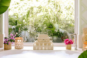 Tendance chaude 100% pagode en rotin fait main naturel pour la décoration de la maison et la décoration de fête de mariage fabriquée en usine de vente en gros du Vietnam - Product Image 6