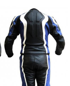 Custom Factory Wholesale Men's Leather Motorcycle Suit – 2-Piece CE Armored Cowhide Leather <b>Racing</b> <b>Jacket</b> and Pants Set - Product Image 3