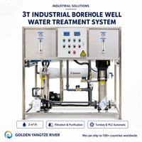 Système de traitement d'eau de puits industriel par osmose inverse, machine de purification d'eau RO pour usage domestique et automobile