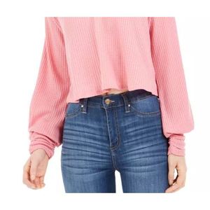 Top Termico Rosa Taglia X-Small per Ragazze Topson con Bordo in Pizzo Lavorato a Maglia per Donna - Product Image 3
