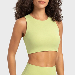 OEM Logo personnalisé couleur unie Yoga à manches courtes à manches longues Sportswear Gym Fitness course Leggings ensemble séchage rapide femmes 2026 - Product Image 1