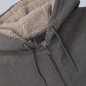 Vêtements d'hiver haute performance pour activités de plein air, sweat à capuche doublé en sherpa, intérieur en tissu doux et chaud, confortable pour un usage quotidien - Product Image 4