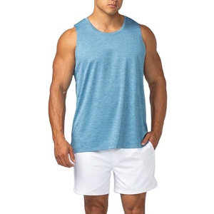 เสื้อกล้ามวิ่งออกกำลังกายทรงหลวมสำหรับผู้ชาย เสื้อกีฬาแบบยาว ยูนิเซ็กซ์ ระบายอากาศได้ดี ไซส์ใหญ่ เหมาะสำหรับวิ่งและทำงาน - Product Image 4