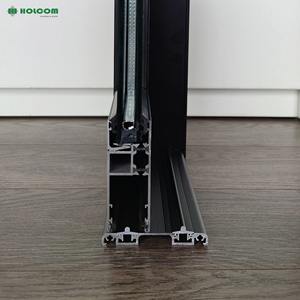 Portes coulissantes de sécurité antivol modernes Écran en fibre de verre pour cuisine industrielle Entrée extérieure Garage Salon Extérieur - Product Image 5