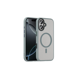 Coque Premium Orange Compatible MagSafe pour iPhone 17 Anti-Traces de Doigts Chargement Sans Fil Protection Arrière Finition Mate - Product Image 2