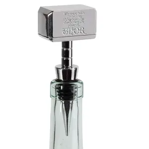 Marvel Thor Hammer Wine Bottle Stopper Heavy Duty Metal Stopper Fits Any Bottle Decoration Nickel Plated Unique Style Best Price