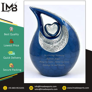 Suministro directo de fábrica Mejor Venta de estilo americano Tamaño personalizado y acabado Lágrima Cremación Cenizas Urnas a precio al por mayor - Product Image 5