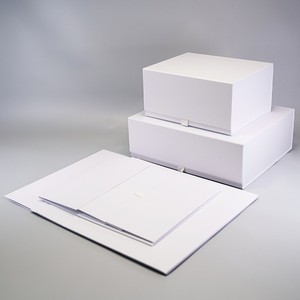 Boîtes en papier écologiques haut de gamme avec fermeture magnétique et logo personnalisé, doublure en éponge pour cadeaux d'entreprise - Product Image 2