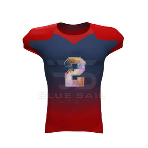 Maillot de football américain de haute qualité 100% vêtements d'équipe en polyester uniforme de football américain vêtements de sport vêtements de football américain - Product Image 1