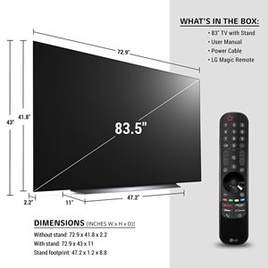 83-inch 4K Renewed <b>Smart</b> Television with Voice Assistant LED Backlight Black Cabinet HD TV 32 Inch Screen - Product Image 5