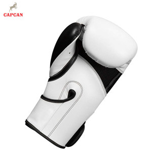 Guantes de Boxeo de Cuero con Soporte Estable para la Muñeca, Cierre de Velcro, Acabado Liso, Comodidad para Entrenamiento Prolongado - Product Image 3