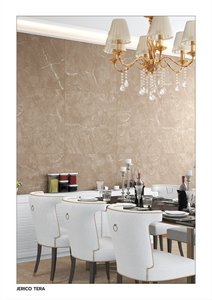 Terrazzo coloré mat bien sculpté émaillé 600x600mm grande surface de particules carreaux de sol antidérapants salon balcon carreaux de mur - Product Image 2