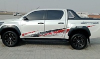 Utilisé pour Hilux 2024, pick-up utilitaire sport diesel automatique turbo, intérieur foncé, 6 vitesses, 4 places, toit ouvrant, xénon, conduite à gauche, R18
