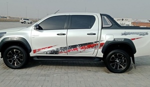 Utilisé pour Hilux 2024, pick-up utilitaire sport diesel automatique turbo, intérieur foncé, 6 vitesses, 4 places, toit ouvrant, xénon, conduite à gauche, R18 - Product Image 3