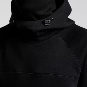 Sudadera con capucha transpirable de felpa francesa de lujo para hombres Sudadera con capucha resistente al agua con capucha de peso pesado con logotipo personalizado - Product Image 5