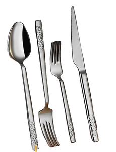 Juego de cuchillos cuchara tenedor de metal - Product Image 1