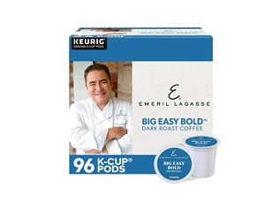 Emeril Big Easy <b>Bold</b> Keurig Single-Serve K-Cup <b>Pods</b>, Dark Roast Coffee, 96 Count - Product Image 1