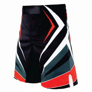 Pantalones Cortos de Entrenamiento de Muay Thai Unisex para Adultos, Personalizables, de Secado Rápido, Transpirables, de Spandex/Poliéster, para MMA, Kickboxing y Lucha - Product Image 2