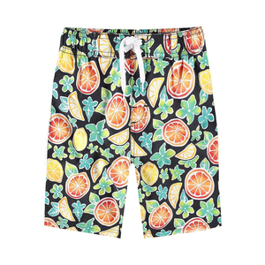 Pantalones cortos de playa con sublimación de carga de lona de calle alta Unisex 100% poliéster secado rápido impreso personalizado hombres mujeres - Product Image 4