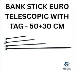 Palo de Banco telescópico de aluminio de longitud ajustable con punta atornillada Fijación al suelo firme Múltiples tamaños-Herramienta de pesca con etiqueta fuerte - Product Image 2