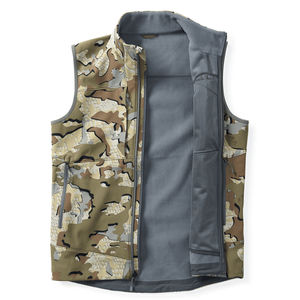 Gilet de chasse pour homme Respirant 100% polyester Softshell Style urbain 300g Logo personnalisé Saison hivernale Vêtement d'extérieur chaud - Product Image 3