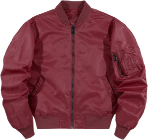 Vente en gros de vestes tendance pour hommes blouson aviateur automne hiver chaud coupe-vent fermeture éclair complète décontracté rembourré manteaux chauds - Product Image 4