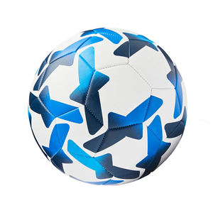 Ballon de football pakistanais en cuir de qualité supérieure, design de machine, ballon de football respirant de qualité supérieure - Product Image 3