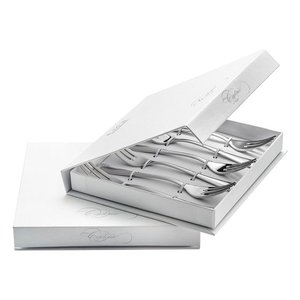 Ensemble de fourchettes dessert 6 pièces Inox (19cm) INFINITY Cromo lucido PL6180IN10 - Product Image 1