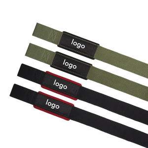 Hot Trending Custom Logo Neoprene Wrist <b>Strap</b> Wraps Fitness Training Gym Weight <b>Lifting</b> Hand <b>Straps</b> <b>for</b> Powerlifting Made Cotton - Product Image 2