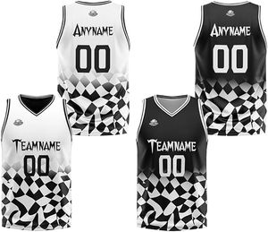 Personalizado Reversible Baloncesto Jersey Pantalones Cortos Uniformes Poliéster Uniformes Impreso Logo Alta Calidad Uniforme Ropa Deportiva industria - Product Image 6