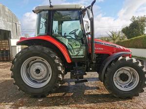 Tracteur agricole Massey Ferguson 5455 4x4, 100 CV, moteur avec garantie de 4 ans, pompe, boîte de vitesses, roulement, utilisation en jardin - Product Image 5