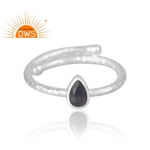 Best Selling 925 Sterling Silver Natural <b>Labradorite</b> Gemstone <b>Ring</b> Custom Jewelry For Women Gift For Her - Product Image 3