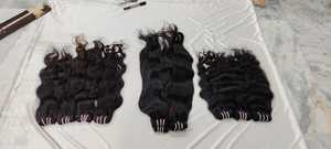 Sud indien Remy cheveux faisceaux vague naturelle extensions brutes traitement chimique vendeur gratuit - Product Image 3