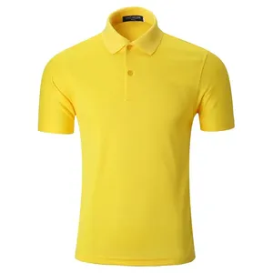 Camiseta Personalizada con Opciones de Logotipo, Tela de Lona, Mezcla de Poliéster/Algodón, Cierre de Botones, Secado Rápido, Manga Corta Informal - Product Image 2